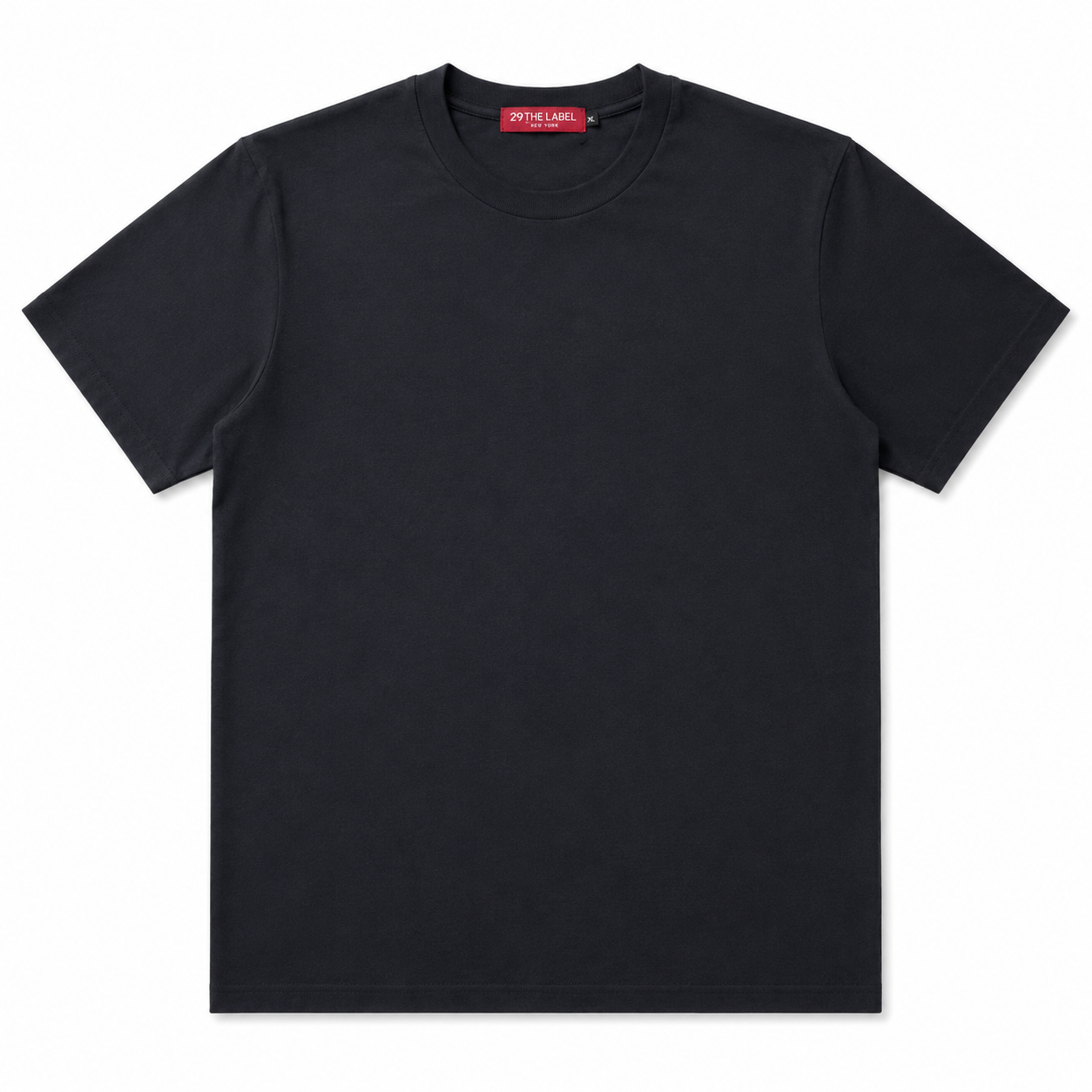 Plain black T-shirt