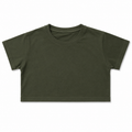 Green crop top half slaves