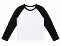 Black crop top full sleeves