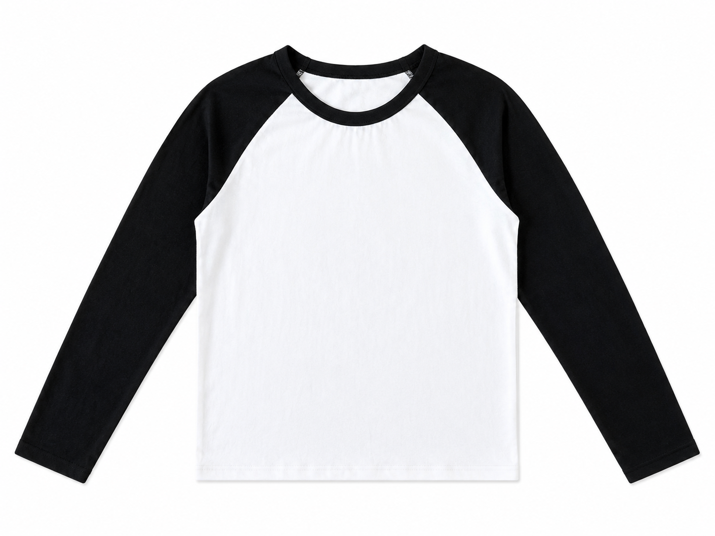 Black crop top full sleeves