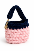 Navy-Blush AirPod Mini Bag