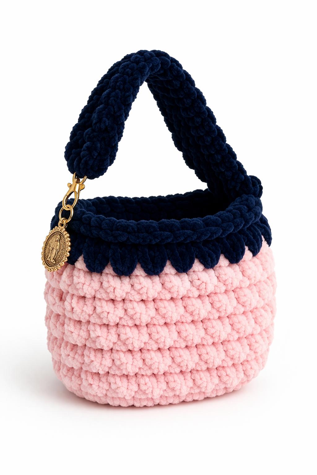 Navy-Blush AirPod Mini Bag